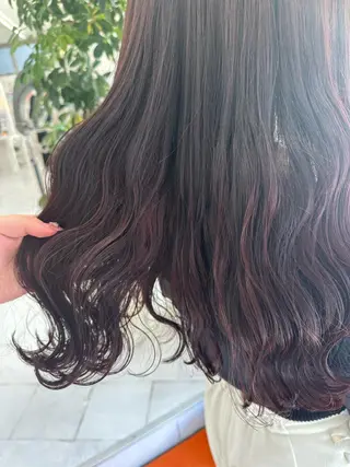 ロング カラー エクステ♡ヘアメ 内村麻衣のヘアスタイル