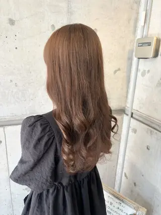 ロング カラー eMu🎀 🤍MIYU🤍のヘアスタイル