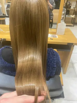 セミロング カラー 曲がるレイヤーカット モテカラー/SYUNのヘアスタイル