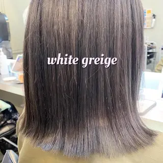 ミディアム カラー 岡野 静華のヘアスタイル