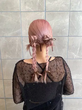 ヘアアレンジ 秋元 利央のヘアスタイル