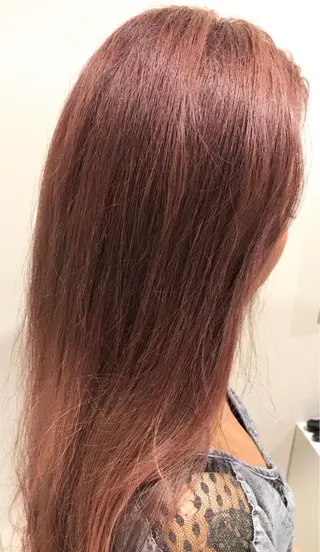 ロング 渋谷ハイトーン/ デザインカラー阿部のヘアスタイル