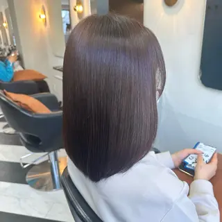 ミディアム カラー 守屋 寿哉のヘアスタイル