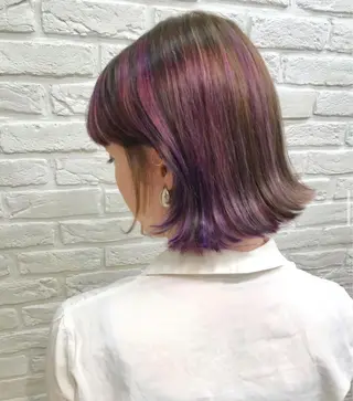 ショート カラー stylist Yumaのヘアスタイル