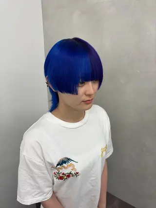 ミディアム カラー カツキ/GARTE 代官山のヘアスタイル