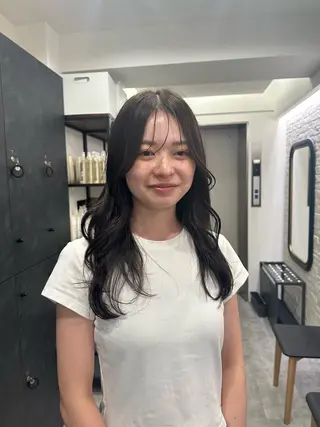 ロング カラー 銀座/ヘアセット シマムラ ミホのヘアスタイル