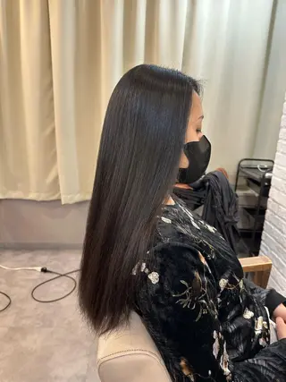 ロング 🩵透明感/高発色 /難波/北原佑記🌸のヘアスタイル