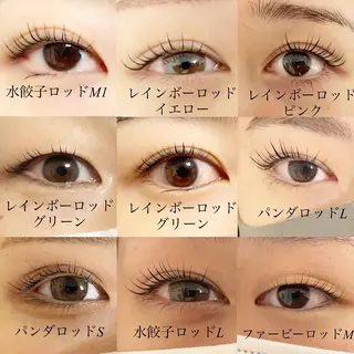 マツエク・マツパ Fleur フルールのマツエク・マツパデザイン