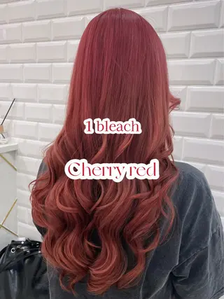 ロング カラー ガーリーカラー🩷 ユウ🍓💞のヘアスタイル