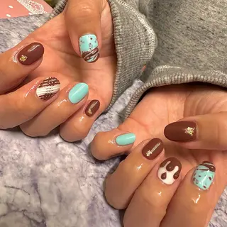 ネイル Pretzels🥨 【プレッツェル】ミウのネイルデザイン