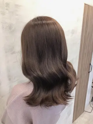 セミロング カラー 【美髪特化 髪質改善サイトウ】のヘアスタイル