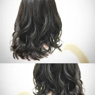 セミロング ✂︎KALOU✂︎ 寺野 克のヘアスタイル