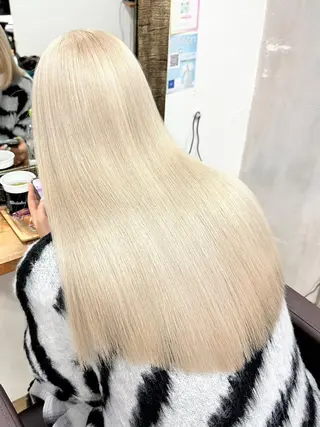 ミディアム LORE福岡天神 韓国/ブリーチのヘアスタイル