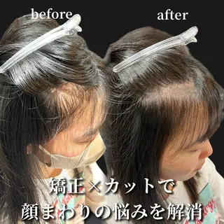 ミディアム LuanaTOKYO 都築佑汰のヘアスタイル