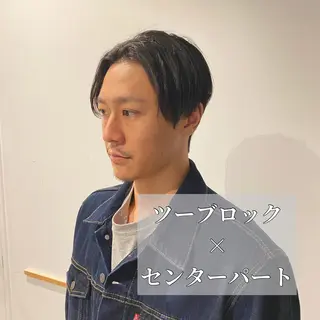 ショート メンズ ブリーチ縮毛矯正/ デサキ ショウヘイのヘアスタイル