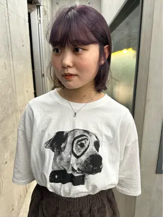 ショート ボブ/似合わせカット /ニュアンスカラーのヘアスタイル