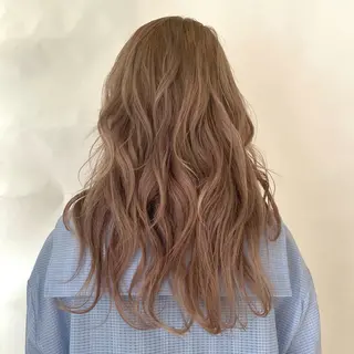 ロング カラー 西村 友佑のヘアスタイル