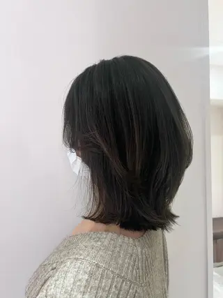 セミロング 垢抜けのプロ🪄 honoのヘアスタイル
