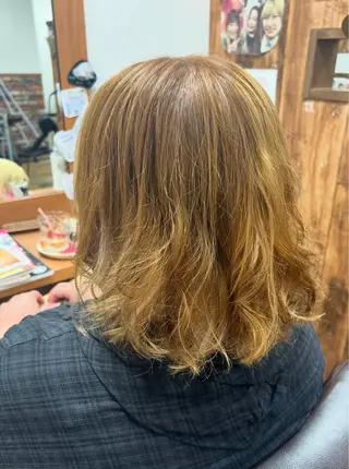 パーマ Hanako elegance八橋店所属・田中 来実のヘアスタイル