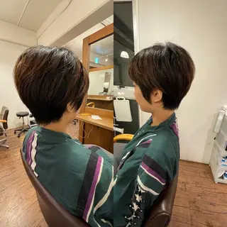 ショート 加藤 泰輔のヘアスタイル