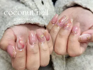 ネイル 神田 ココナッツのネイルデザイン