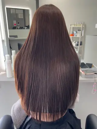 ロング カラー 縮毛矯正✖️似合わせ 🌻ヒトミのヘアスタイル