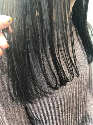 ミディアム カラー 透明感・艶カラー/ 坂田友梨奈のヘアスタイル