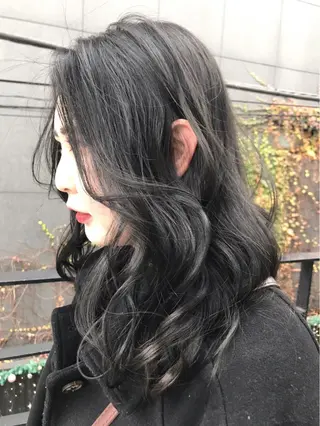 ロング カラー BEBE所属・ご新規様限定 透明感カラーKANAのヘアスタイル