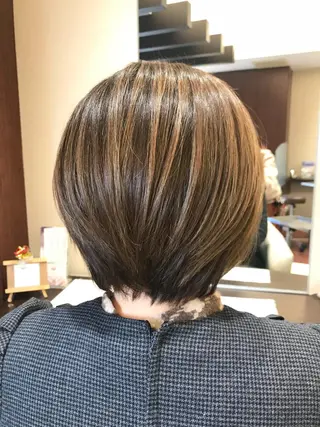 ショート bleach所属・池田 寿子のヘアスタイル