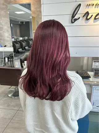 カラー ハイトーンカラー✨ 慶田玲和のヘアスタイル