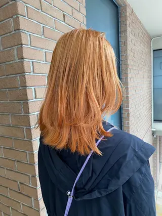 ミディアム カラー salon de Milk所属・韓国ヘア/艶髪/ ガーリー/ラナ🎀のヘアスタイル