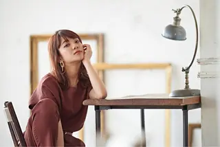 ミディアム 所渉/韓国レイヤー /ウルフカットのヘアスタイル