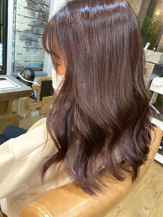 ミディアム カラー HairSalon SHIAN八王子店所属・SHIAN 八王子 🦋小林 美羅🦋のヘアスタイル