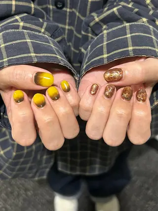 ネイル GO TODAY シェアサロン 表参道Colore店所属・K. Ayanaのネイルデザイン