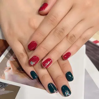 カラー ネイル You&Me Yukiのネイルデザイン