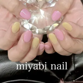 ネイル miyabi nail 桂川駅近くのネイルデザイン