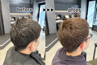 カラー PERCUT所属・【メンズヘアカラー】 トワのヘアスタイル