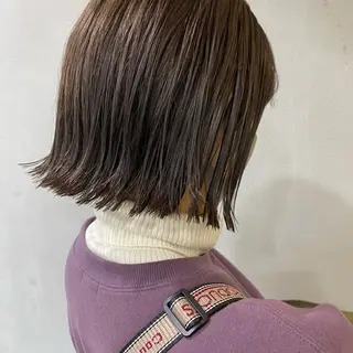 ショート ボブ/パーマ ミヒラケイタのヘアスタイル