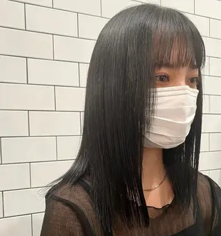 セミロング カラー t.所属・藤江 健人のヘアスタイル