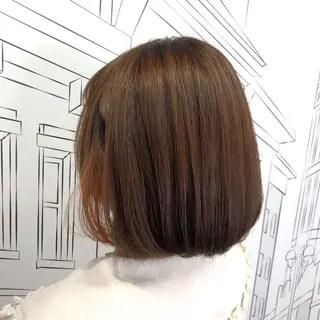 ショート カラー レイヤー,ボブ / 彩未のヘアスタイル