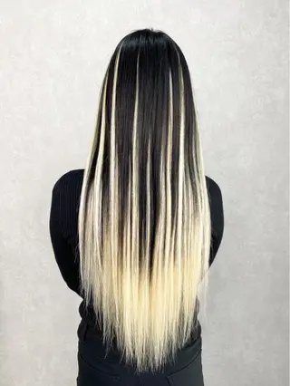 ミディアム 💎馴染むエクステ ×カラーTOMO💎のヘアスタイル