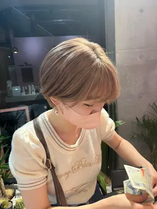 カラー 艶感透明感カラー🤍 hinaのヘアスタイル