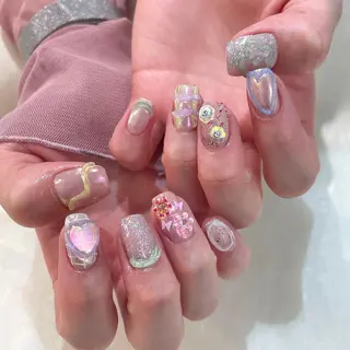 ネイル 新井 ひなののネイルデザイン