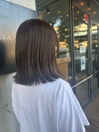 ミディアム カラー 🌼FERIA 桃山台 えり🌼のヘアスタイル
