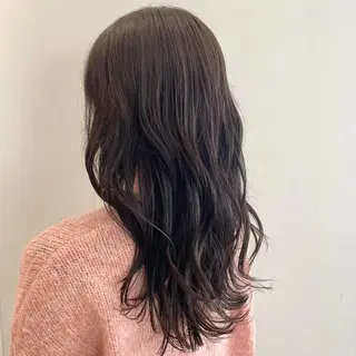 ロング カラー iLi🫧kim ryongna🦋のヘアスタイル