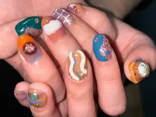 ネイル NICO nail中野所属・辻 果楠のネイルデザイン