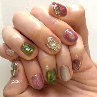 ネイル soeur_ 武蔵浦和のネイルデザイン