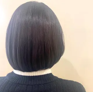 カラー ボブ/美髪矯正 /佐藤　奈巳のヘアスタイル