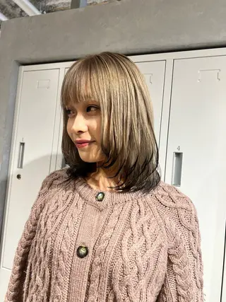 カラー 🎀 夏秋🎀のヘアスタイル