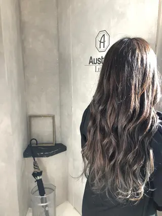 ロング カラー パーマ ヘアアレンジ メンズ キッズ ネイル マツエク・マツパ AUBE HAIRazul吉祥寺所属・綺麗な髪質にしたい方 限定🌈清水　祥のヘアスタイル